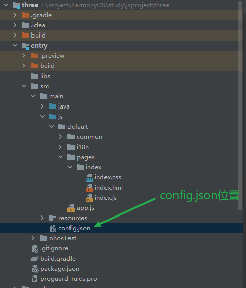 config.json位置